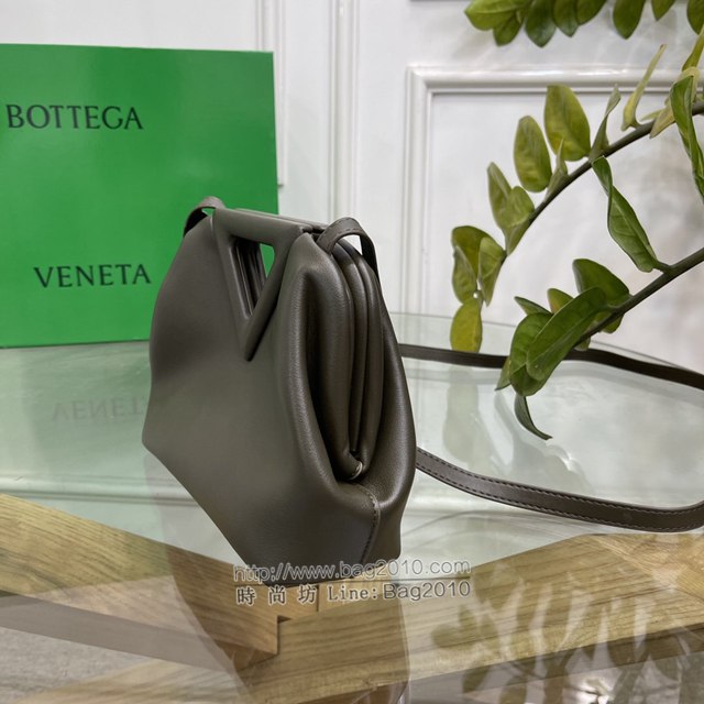 Bottega veneta高端女包 98088 寶緹嘉THE TRIANGLE BV專櫃新款原野綠三角形五金手提女包  gxz1130